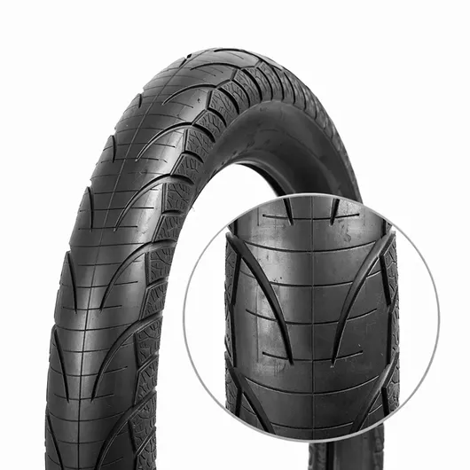 Fat Bike 20x4.0 Ελαστικό Δρόμου Μαύρο