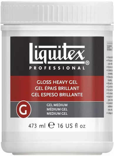 Liquitex Professional 473ml Gloss Heavy Gel Medium