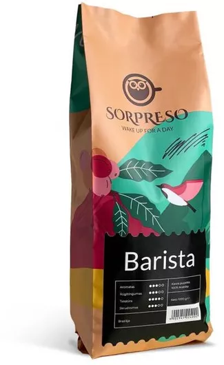 Sorpreso Καφές Espresso Arabica Barista σε Κόκκους 1kg