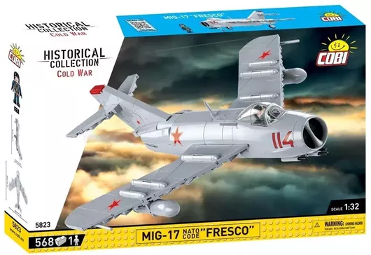 Cobi Τουβλάκια Historical Collection Cold War Mig-17 Fresco για 7+ Ετών 568τμχ