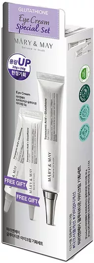 Mary & May Glutathione Eye Cream Special Set Σετ Περιποίησης 3τμχ
