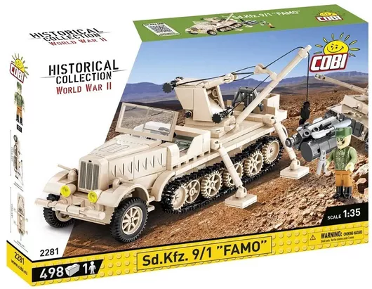Cobi Τουβλάκια Historical Collection Wwii Sd.kfz. 9-1 Famo για 7+ Ετών 502τμχ
