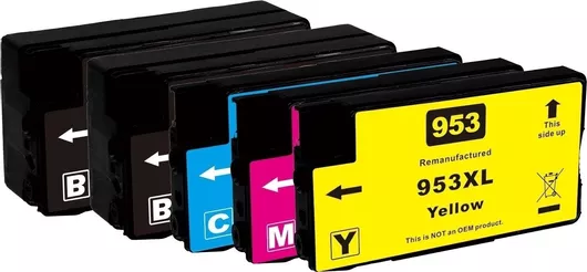 Hp Ink Multipack 953xl Black*1 + 953xl C*1 + 953xl M*1 + 953xl Y*1 Συμβατο Hp Officejet Pro 8710 All-in-one Hp Officejet Pro 8720 All-in-one Hp Officejet Pro 8728 All-in-one Hp Officejet Pro 8730 All-in-one Hp Officejet Pro 8740 All-in-one