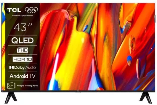 TCL Smart Τηλεόραση 43" Full HD QLED 43V5C HDR 2025