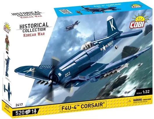 Cobi Τουβλάκια Historical Collection Korean War F4u-4 Corsair για 7+ Ετών 330τμχ