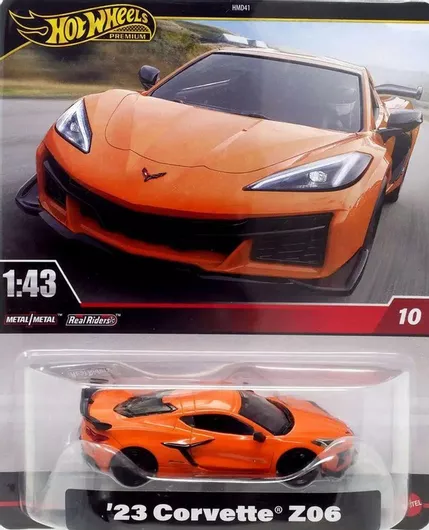 Hot Wheels Αυτοκινητάκι PREMIUM 1:43 '23 CORVETTE Z06