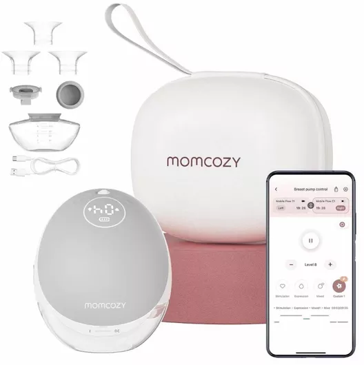 Momcozy M9 Μπαταρίας Χωρίς BPA Γκρι 180ml