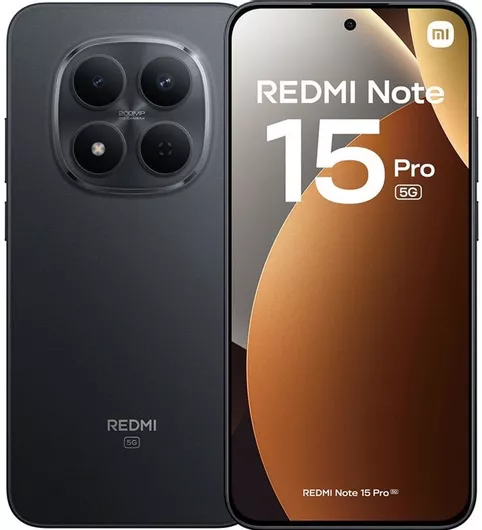 Xiaomi Redmi Note 15 Pro 4G 12GB 512GB Midnight Black