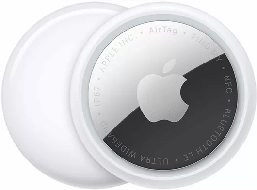 Apple AirTag (2nd Generation 2026) Bluetooth Tracker Συμβατό με Apple Find My Λευκό