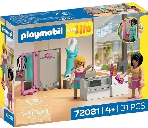 Playmobil MyLife Μπουτίκ Γυναικείας Μόδας για 4 Ετών
