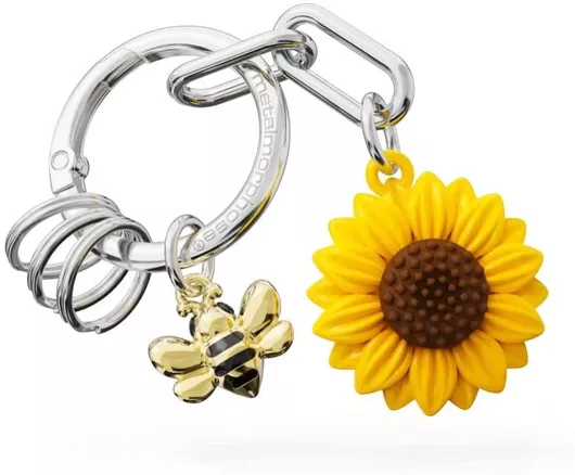 Metalmorphose Mtm388-01 Μπρελόκ Keyholder Bagcharm Nature Collection – Sunflower Bee