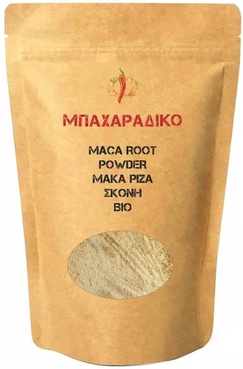 Μπαχαραδικο Maca Root Powder Μάκα Ρίζα Σκόνη Bio 100gr