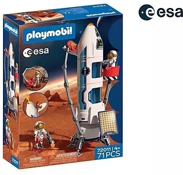Playmobil Esa: Πύραυλος Εξερεύνησης Πλανήτη Άρη για 4 Ετών