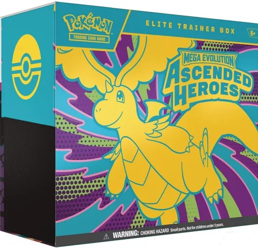 Pokemon Mega Evolution: Ascended Heroes - Elite Trainer Box Deck