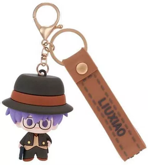 Link Click Rubber Keychain Liu Xiao 6 Cm