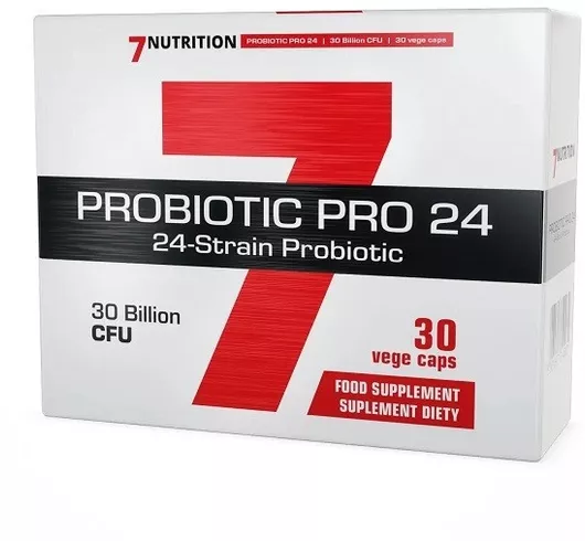 7Nutrition Probiotic Pro 24 Συμπλήρωμα με Προβιοτικά 30 φυτικές κάψουλες