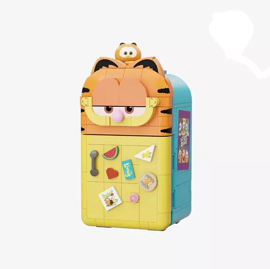 Pantasy Τουβλάκια Garfield Φανταστικές Μηχανές – Μεγάλο Ψυγείο για 6+ Ετών 306τμχ