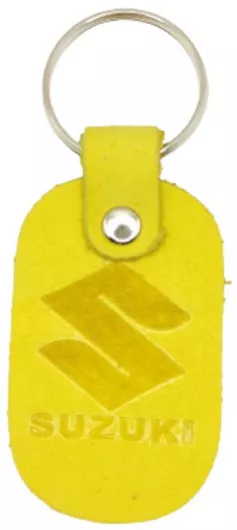 Μπρελόκ Δερμάτινο Lime Suzuki 6269-k
