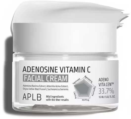 APLB Adenosine Vitamin C Ενυδατική Κρέμα Προσώπου με Βιταμίνη C 16ml