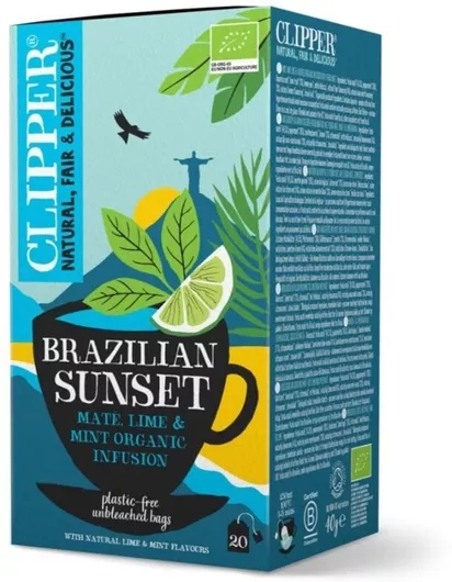 Clipper Μάτε Τσάι 20 Φακελάκια 40gr
