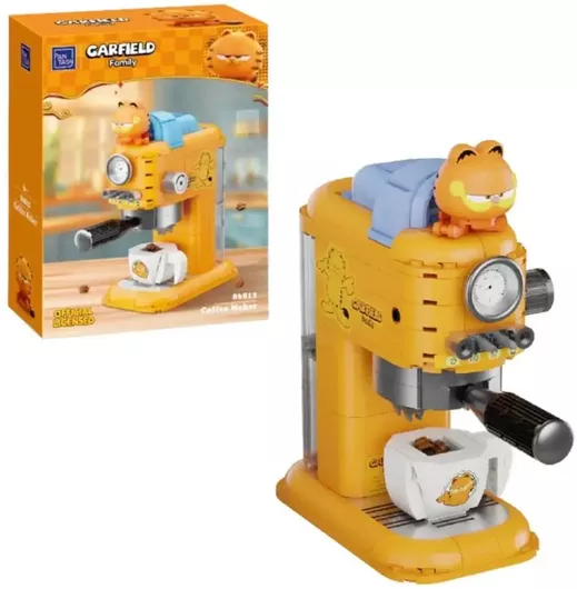 Pantasy Τουβλάκια Garfield Φανταστικές Μηχανές – Καφετιέρα για 6+ Ετών 277τμχ