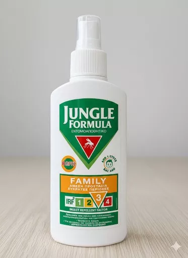 Jungle Formula Άοσμη Εντομοαπωθητική Lotion σε Spray Κατάλληλη για Παιδιά 100ml