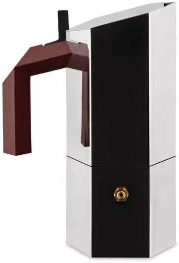 Alessi Μπρίκι Espresso Inox Ασημί