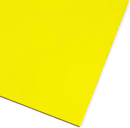 Μαγνητικό Φύλλο Α4 Κίτρινο Pvc 210x300x1mm Φερρίτης