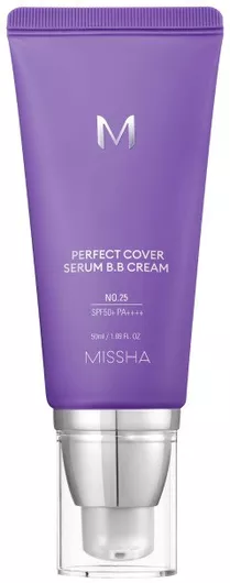 Missha Perfect Cover Serum BB #25 Warm Beige Ενυδατική Κρέμα Προσώπου Ημέρας με SPF50 50ml