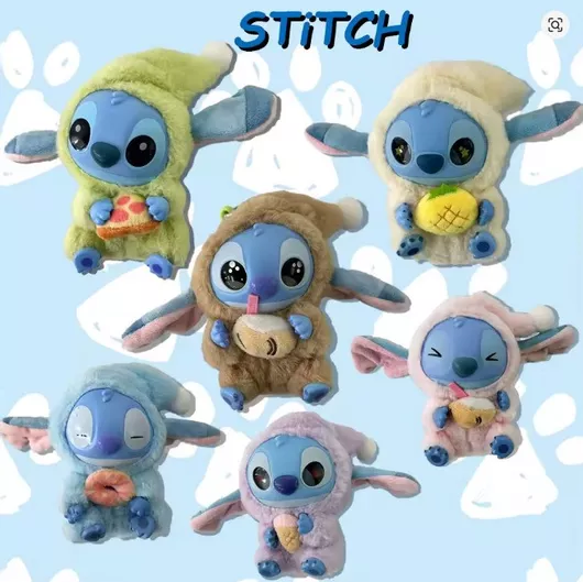 Ομορφο Λουτρινο Μπρελόκ Lilo Stitch 20cm Τυχαια Επιλογη