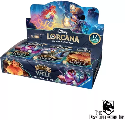 Disney Lorcana Tcg Whispers In Well Booster Box 24 Packs