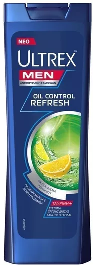 Ultrex Λιπαρά Σαμπουάν 360ml