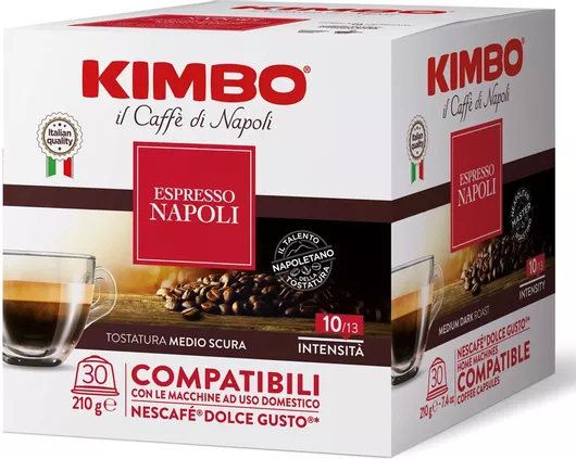 Κάψουλες Dolce Gusto Συμβατές Kimbo Napoli 30 Τεμάχια