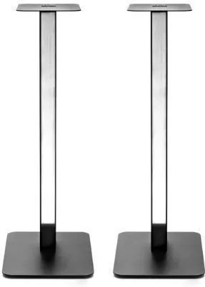 Argon Audio Βάση Ηχείων Δαπέδου (Ζεύγος)Μαύρο / Ασημί Χρώμα