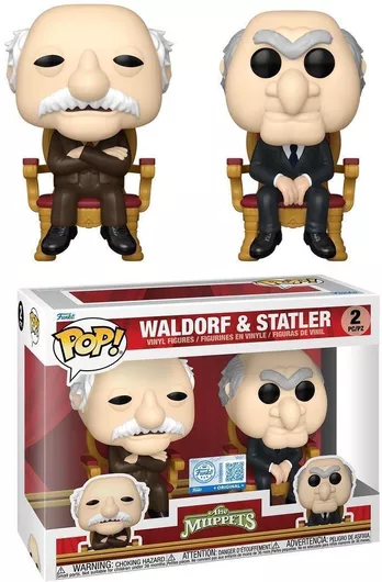 Funko Pop! Television: Muppets - Waldorf and Statler Special Edition 2τμχ
