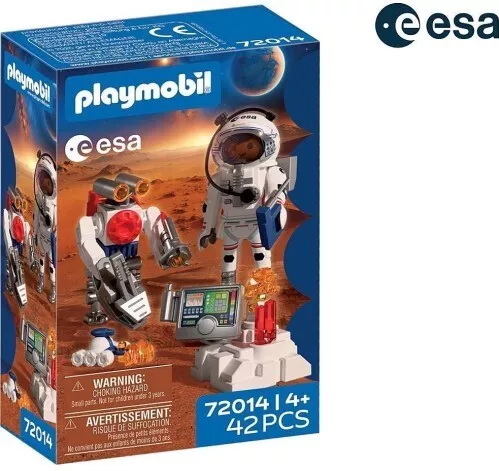 Playmobil Esa Αστροναύτης & Ρομπότ για 4 Ετών