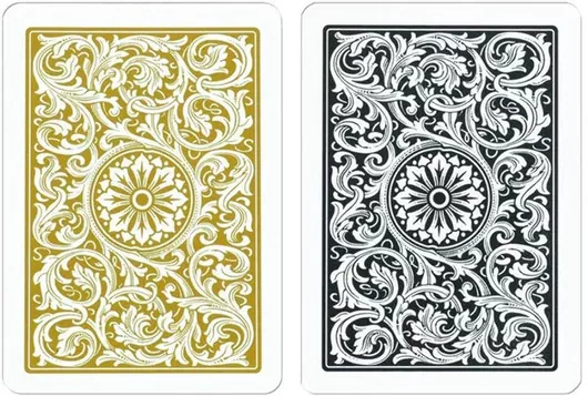 Copag Elite 100% Plastic Premium Double Jumbo Deck Black & Gold
