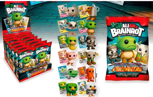 Italian Brainrot About Assorted Surprise 3d Figure Keychain 12 Τεμ