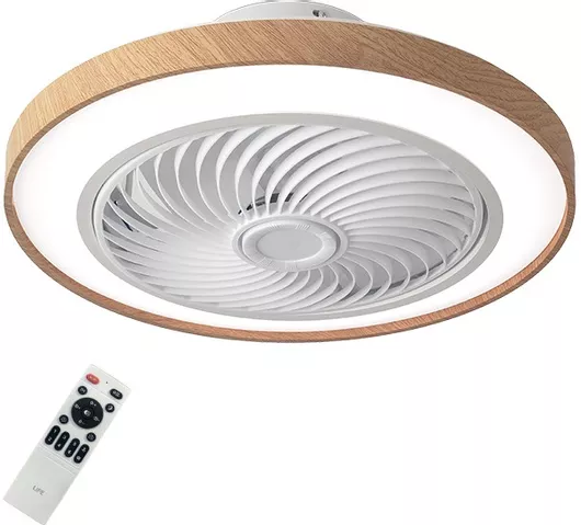 Life Libeccio 2 Ανεμιστήρας Οροφής 48.26cm με Φως & Τηλεχειριστήριο Λευκό