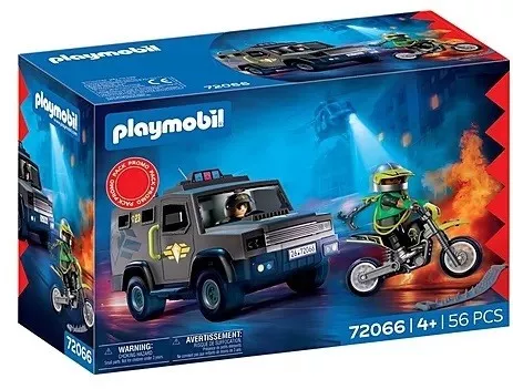 Playmobil Όχημα Ομάδας Ειδικών Αποστόλων για 4 Ετών