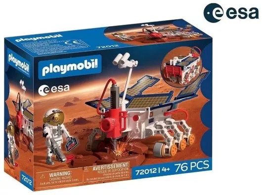 Playmobil Esa: Ρομποτικό Όχημα Εξερεύνησης Πλανήτη Άρη για 4 Ετών