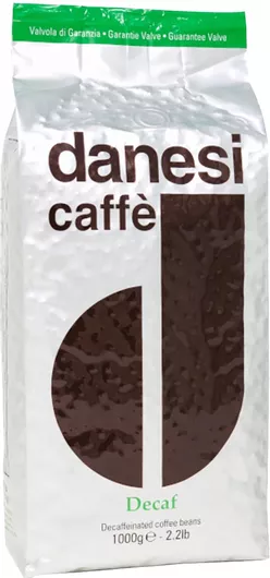 Καφές Espresso Danesi Decaf 1000g Κόκκους