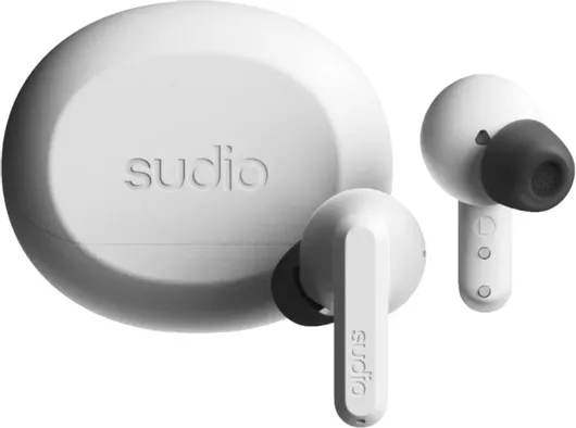 Sudio A3 Pro In-ear Bluetooth Handsfree με Αντοχή στον Ιδρώτα & Θήκη Φόρτισης Λευκό