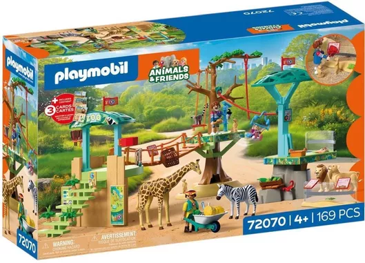 Playmobil Animals & Friends Ζωολογικό Πάρκο Με Δραστηριότητες για 4 Ετών