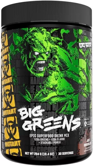 Mutant Big Greens 294gr Just Chocolate
