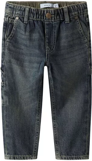 Παιδικό Παντελόνι Τζιν Vintage Dark Blue Denim