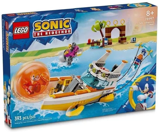 Lego Sonic The Hedgehog Tails Adventure Boat για 8+ Ετών 393τμχ