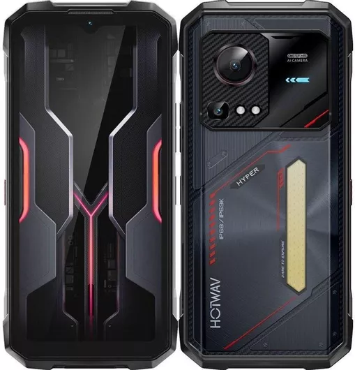 Hotwav Hyper 7S 5G Dual SIM 4/256GB Ανθεκτικό Smartphone Black