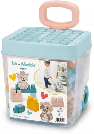 Ecoiffier Τουβλάκια Rolly για 1+ Έτους 40τμχ