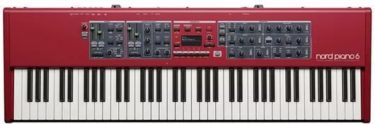 Nord Ηλεκτρικό Stage Πιάνο 6 με 73 Βαρυκεντρισμένα Πλήκτρα & Σύνδεση με Ακουστικά Black